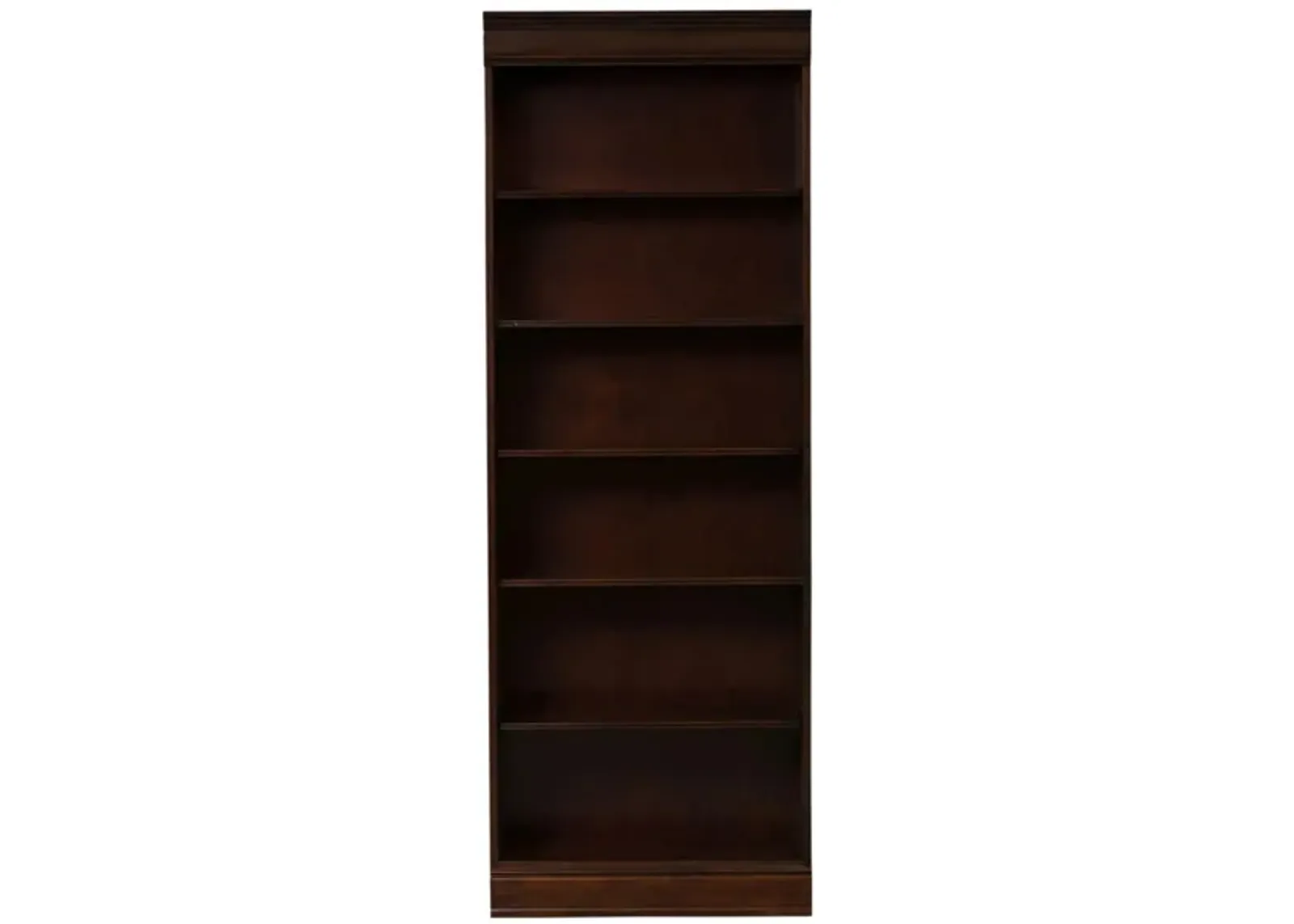 Brayton Manor 84" Bookcase in Dark Brown by Liberty Furniture