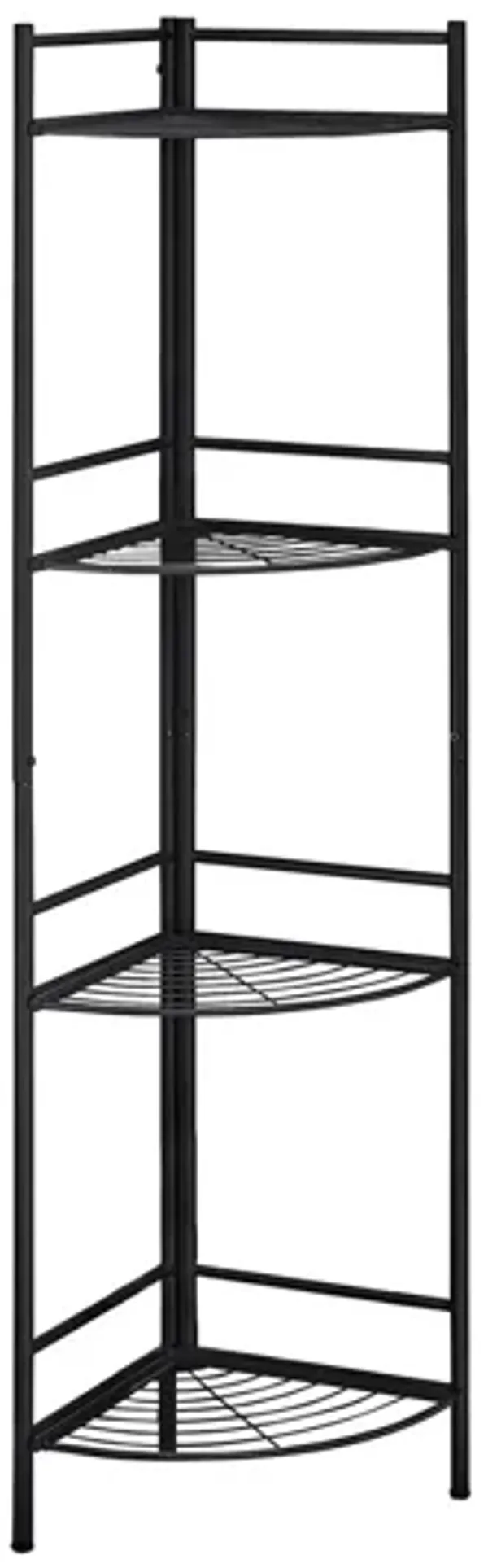 Renata Corner Metal Bookcase