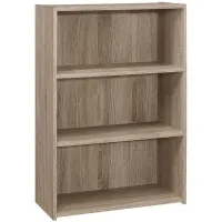 Neil Bookcase in Dark Taupe by Monarch Specialties