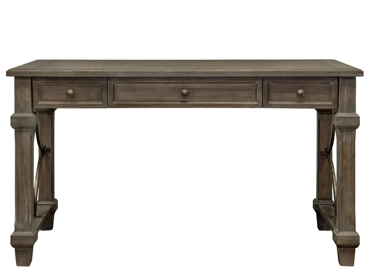 Lexicon Writing Desk in Weathered Dove by Martin Furniture