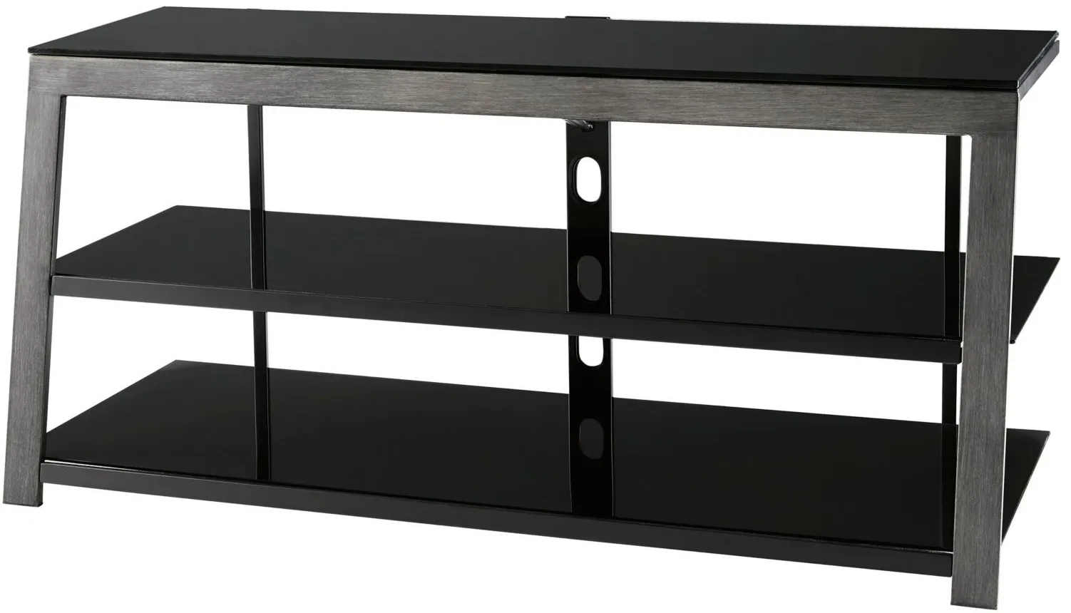 Pryor 48" TV Console in Black by Ashley Furniture