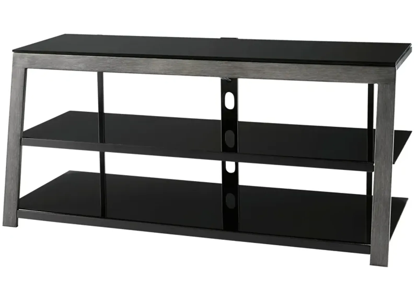 Pryor 48" TV Console in Black by Ashley Furniture