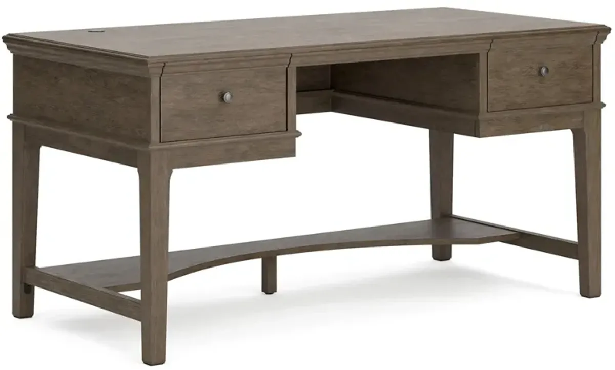 Janismore Storage Desk in Brown by Ashley Express