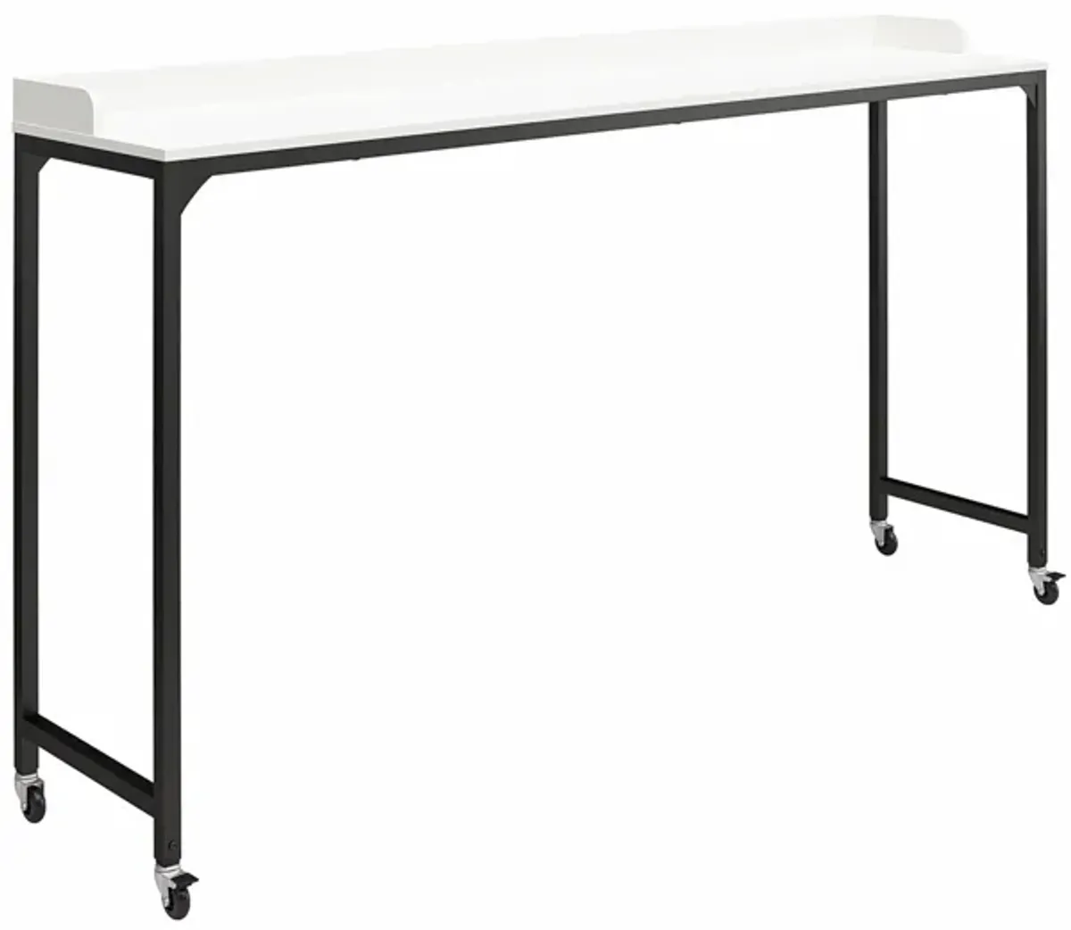 Park Hill Over-The-Bed Desk in White by DOREL HOME FURNISHINGS