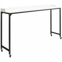 Park Hill Over-The-Bed Desk in White by DOREL HOME FURNISHINGS