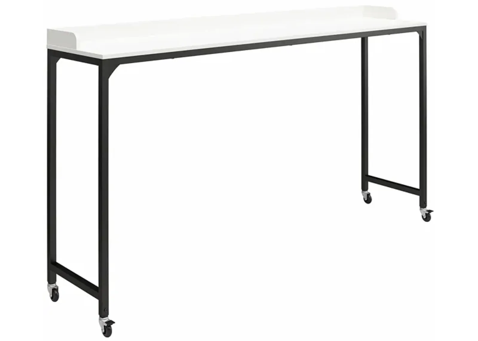 Park Hill Over-The-Bed Desk in White by DOREL HOME FURNISHINGS