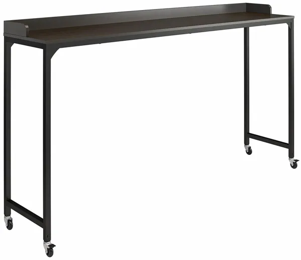 Park Hill Over-The-Bed Desk in Espresso by DOREL HOME FURNISHINGS