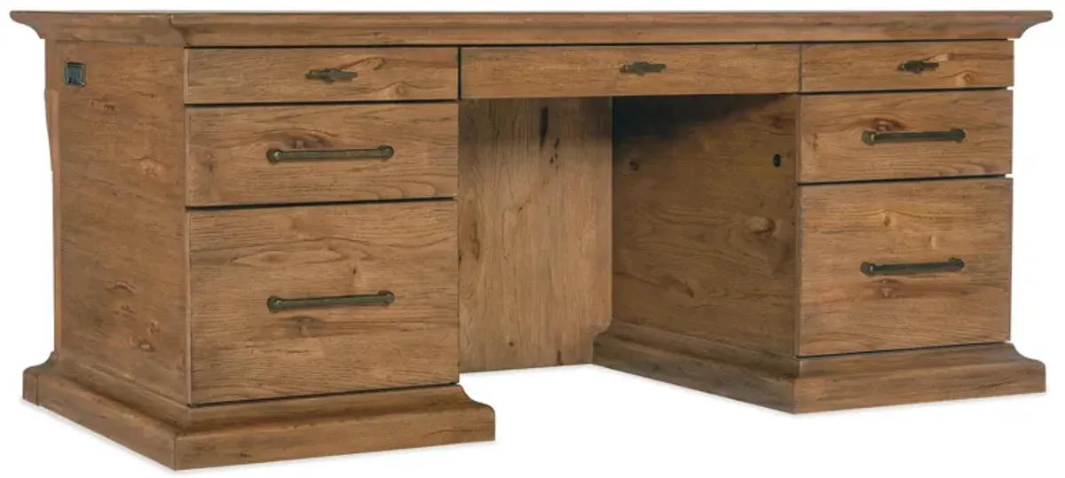 Big Sky Executive Office Desk by Hooker Furniture