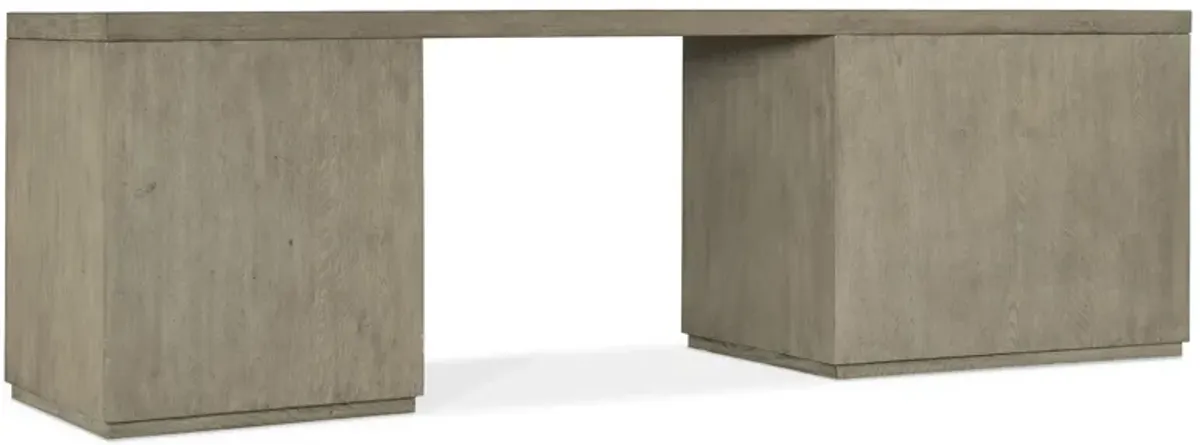 Linville Falls 96" Desk w/ Small File and Lateral File