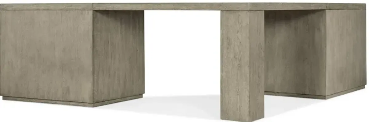 Linville Falls Corner Desk w/ Lateral File and Shelves