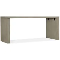 Linville Falls 60" Office Desk in Mink: A soft smoked gray finish by Hooker Furniture