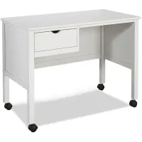 Schoolhouse Desk in White by Hillsdale Furniture