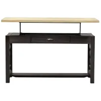 Heatherbrook Lift Top Writing Desk in Charcoal & Ash Finish w/ Wire Brushing by Liberty Furniture