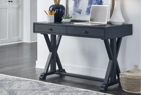 Lakeshore Writing Desk in Navy Finish by Liberty Furniture
