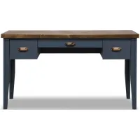 Nantucket Writing Desk in Blue Denim and Whiskey by Legends Furniture