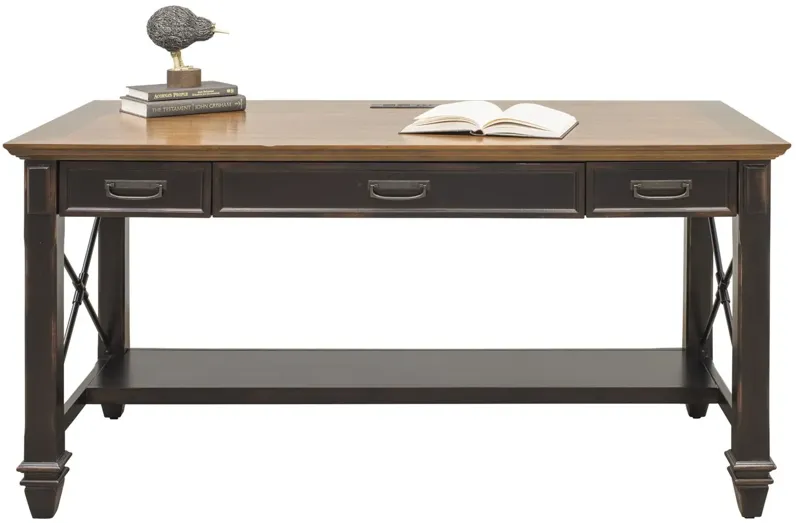 Hartford Writing Desk in Black by Martin Furniture