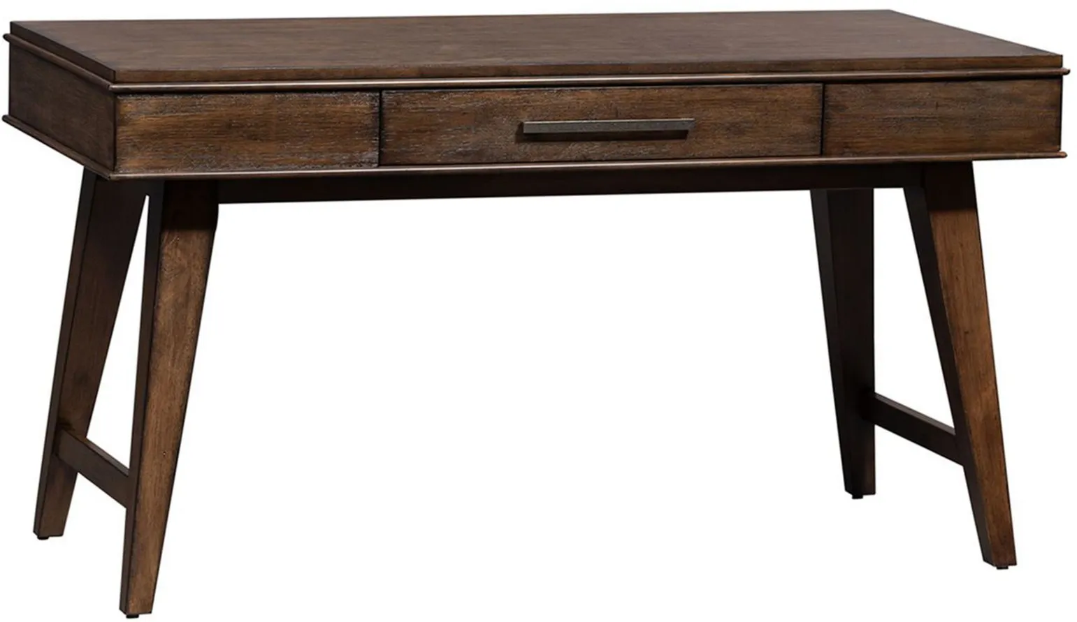 Ventura Blvd Adjustable-Height Standing Writing Desk in Dark Brown by Liberty Furniture