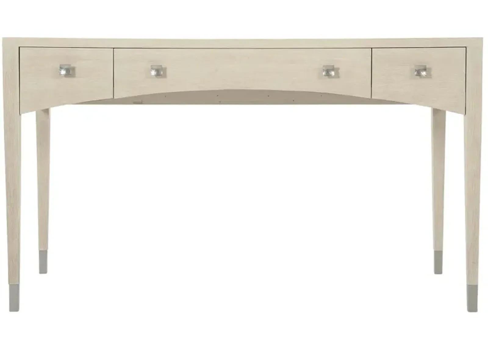 East Hampton Writing Desk in Cerused Linen by Bernhardt