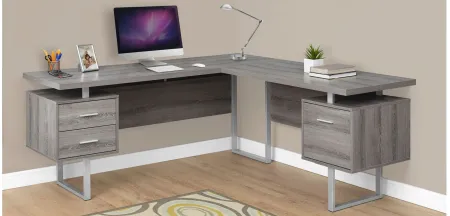 Jojo 70" Computer Desk in DARK TAUPE by Monarch Specialties