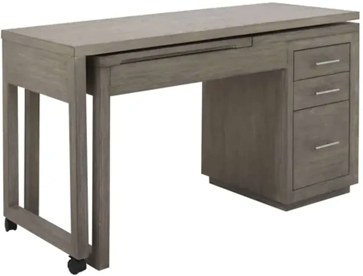 Winfield Swivel Lift-Top L-Desk