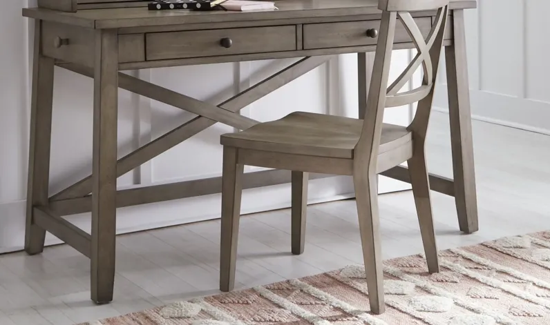 Farm House Desk in Old Crate Brown by Legacy Classic Furniture