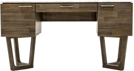 Aura Writing Desk in Brown by LH Imports Ltd