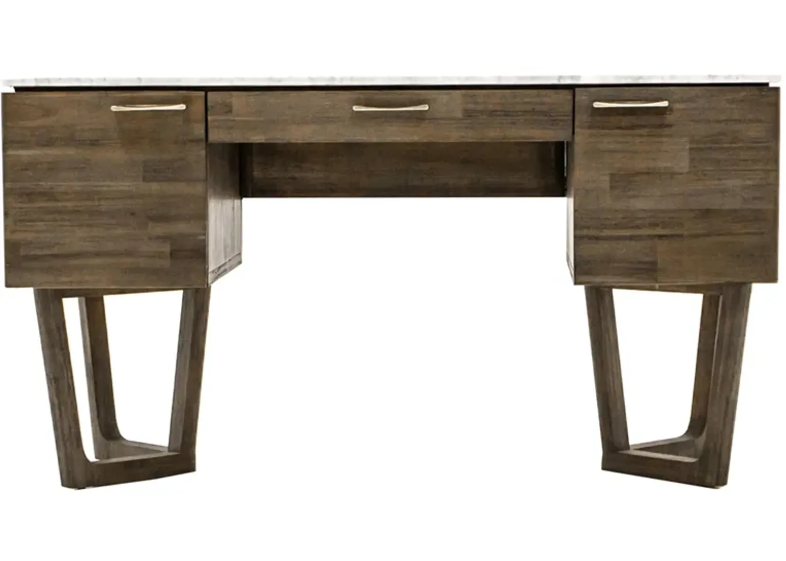 Aura Writing Desk in Brown by LH Imports Ltd