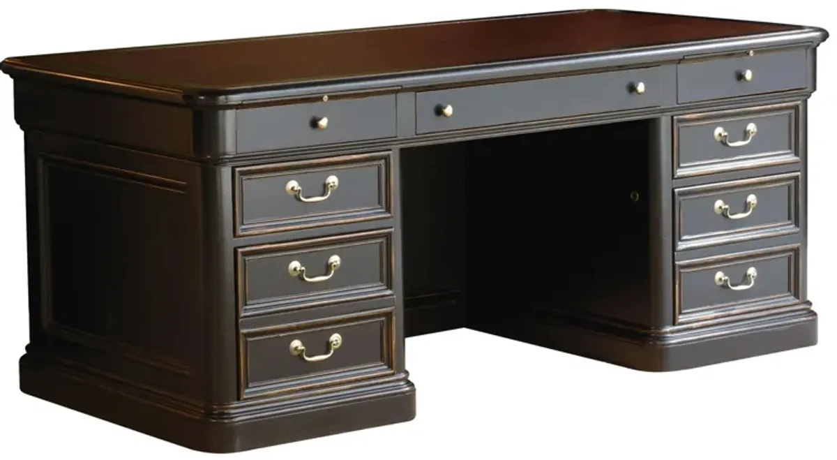 Bedford Park Executive Desk in LOUIS PHILLIPE by Hekman Furniture Company