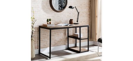 Guildford Desk in Black by SEI Furniture
