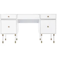 Darragh Desk in White by SEI Furniture