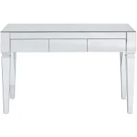 Southall Mirrored Desk in Silver by SEI Furniture