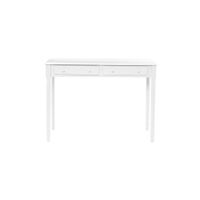 Lanny White 2-Drawer Writing Desk in White by SEI Furniture