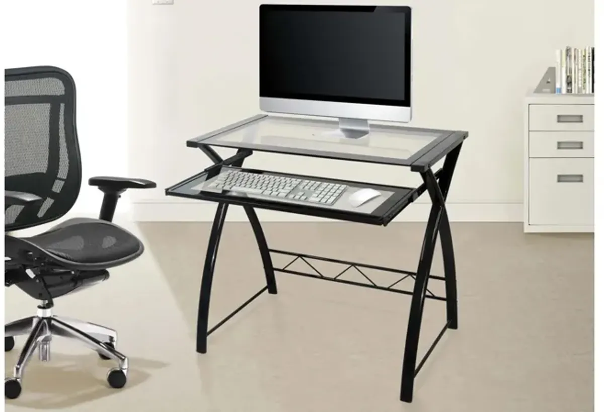 Jada Glass Computer Desk