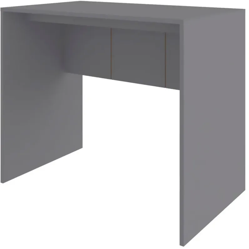 Lorrie Writing Desk in Gray by Manhattan Comfort