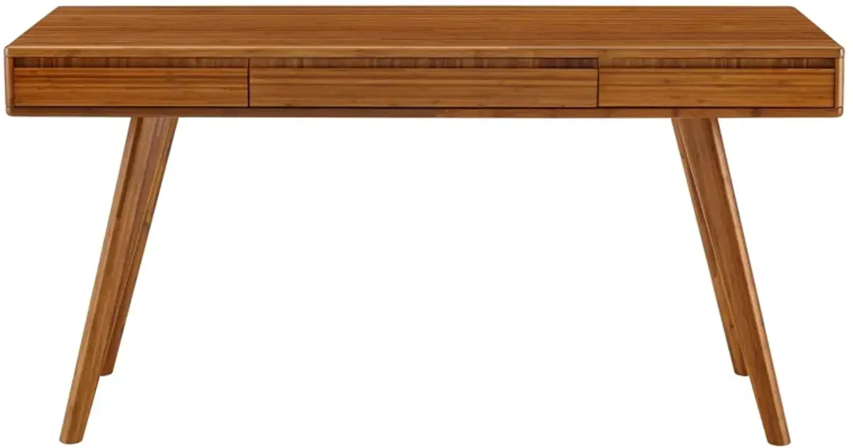 Currant Writing Desk in Amber by Greenington