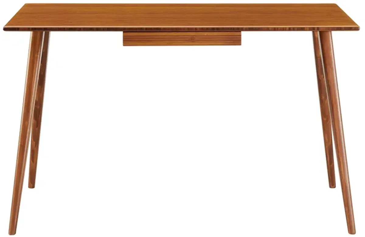 Studio Plus Desk in Amber by Greenington