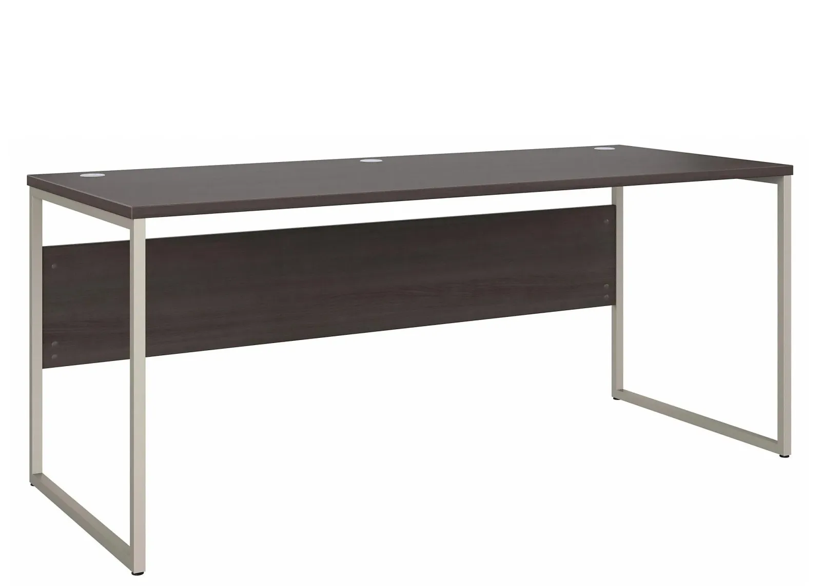 Steinbeck Computer Desk in Storm Gray by Bush Industries