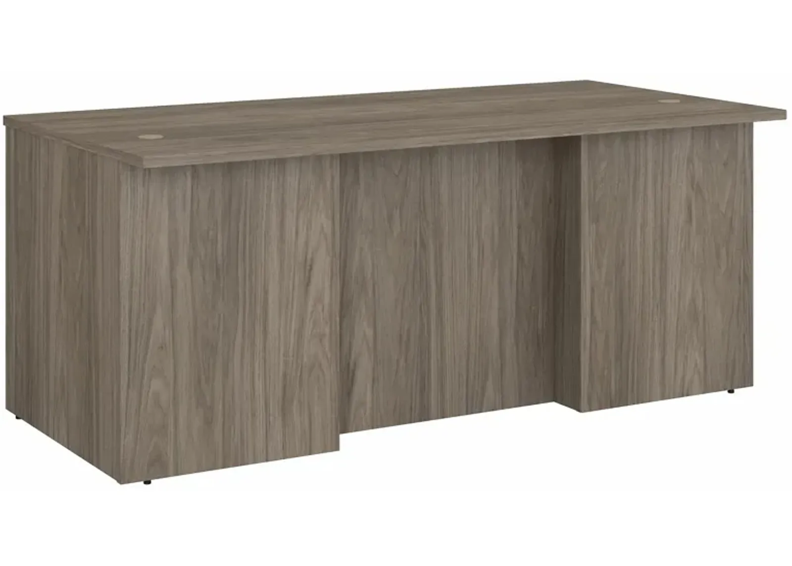 Office 500 72W x 36D Executive Desk in Modern Hickory by Bush Industries