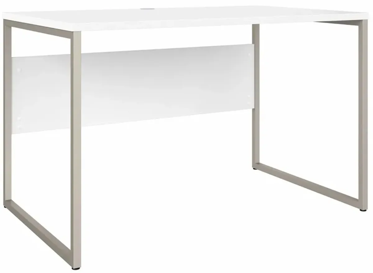 Steinbeck Student Desk in White by Bush Industries