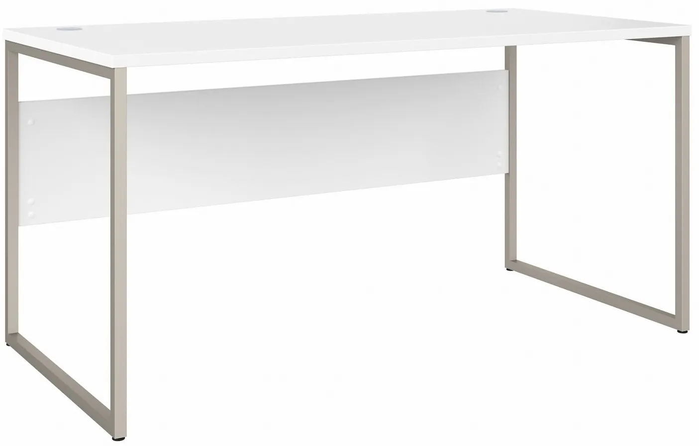 Steinbeck Writing Desk in White by Bush Industries