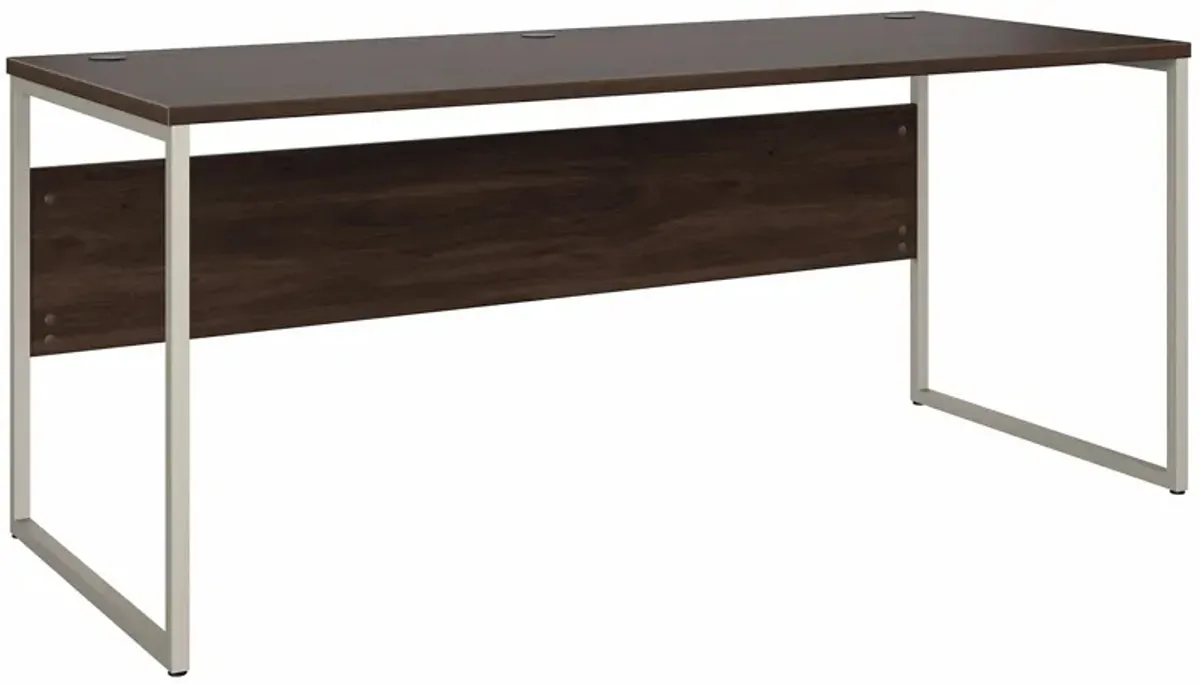 Steinbeck Computer Desk in Black Walnut by Bush Industries