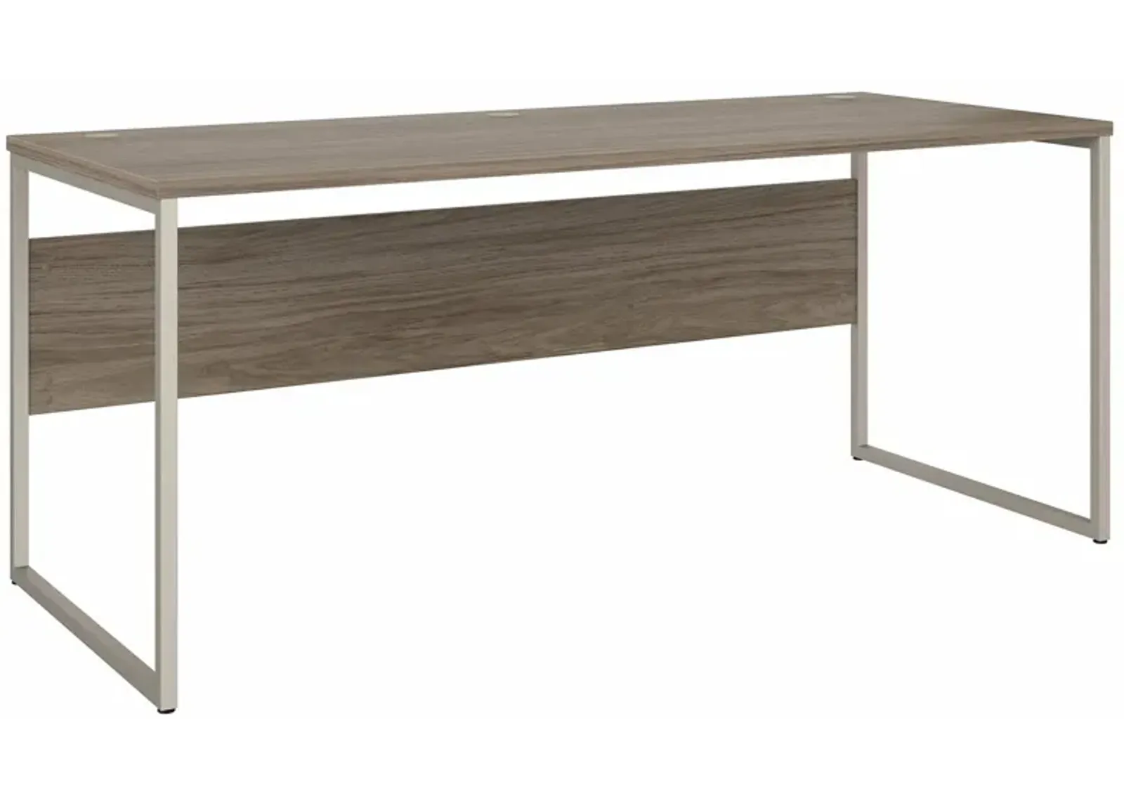 Steinbeck Computer Desk in Modern Hickory by Bush Industries