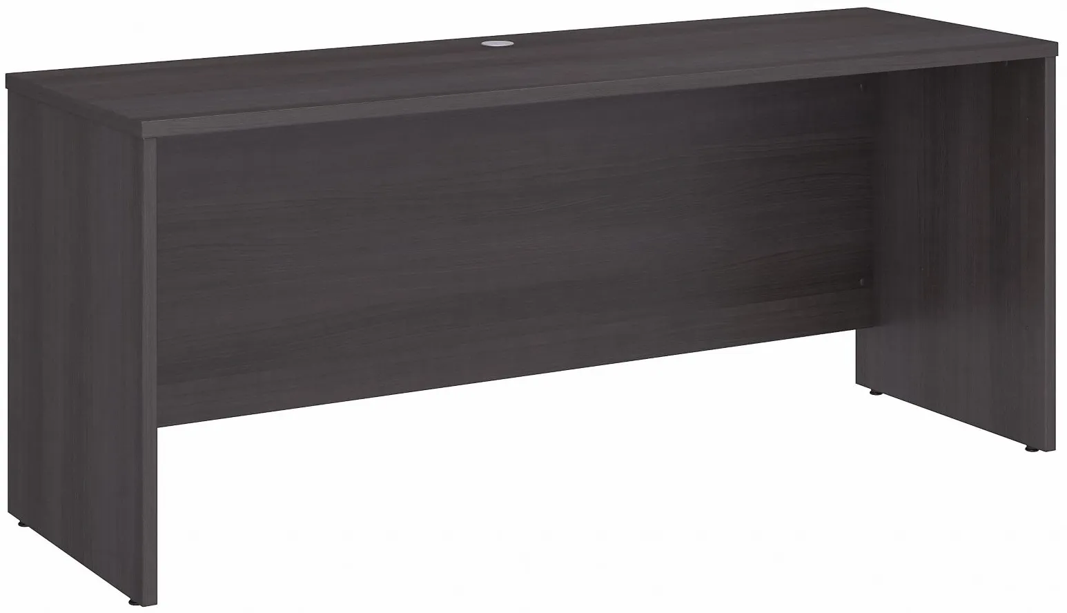 Office 500 72W x 24D Credenza Desk in Storm Gray by Bush Industries