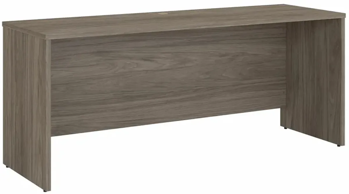 Office 500 72W x 24D Credenza Desk in Modern Hickory by Bush Industries