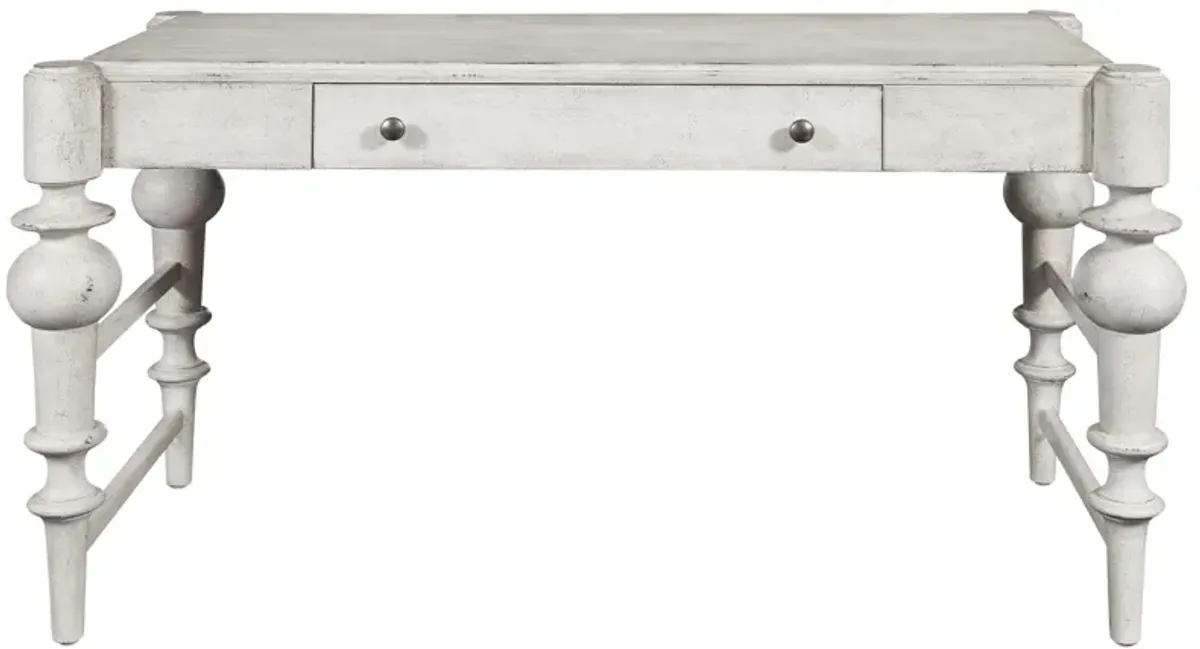 Pulaski Accents Writing Desk in Gray by Samuel Lawrence