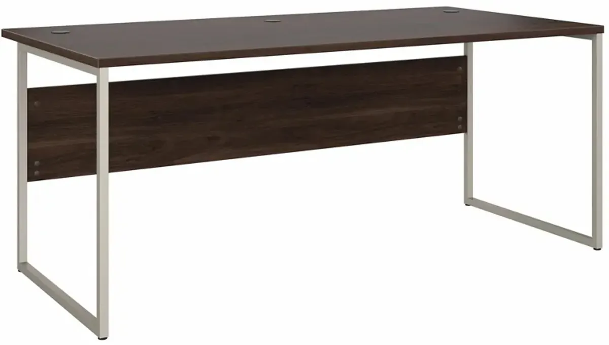 Steinbeck Computer Desk in Black Walnut by Bush Industries