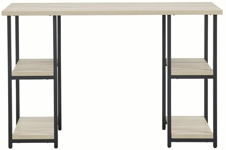 Waylowe 48" Home Office Desk in Natural/Black by Ashley Express