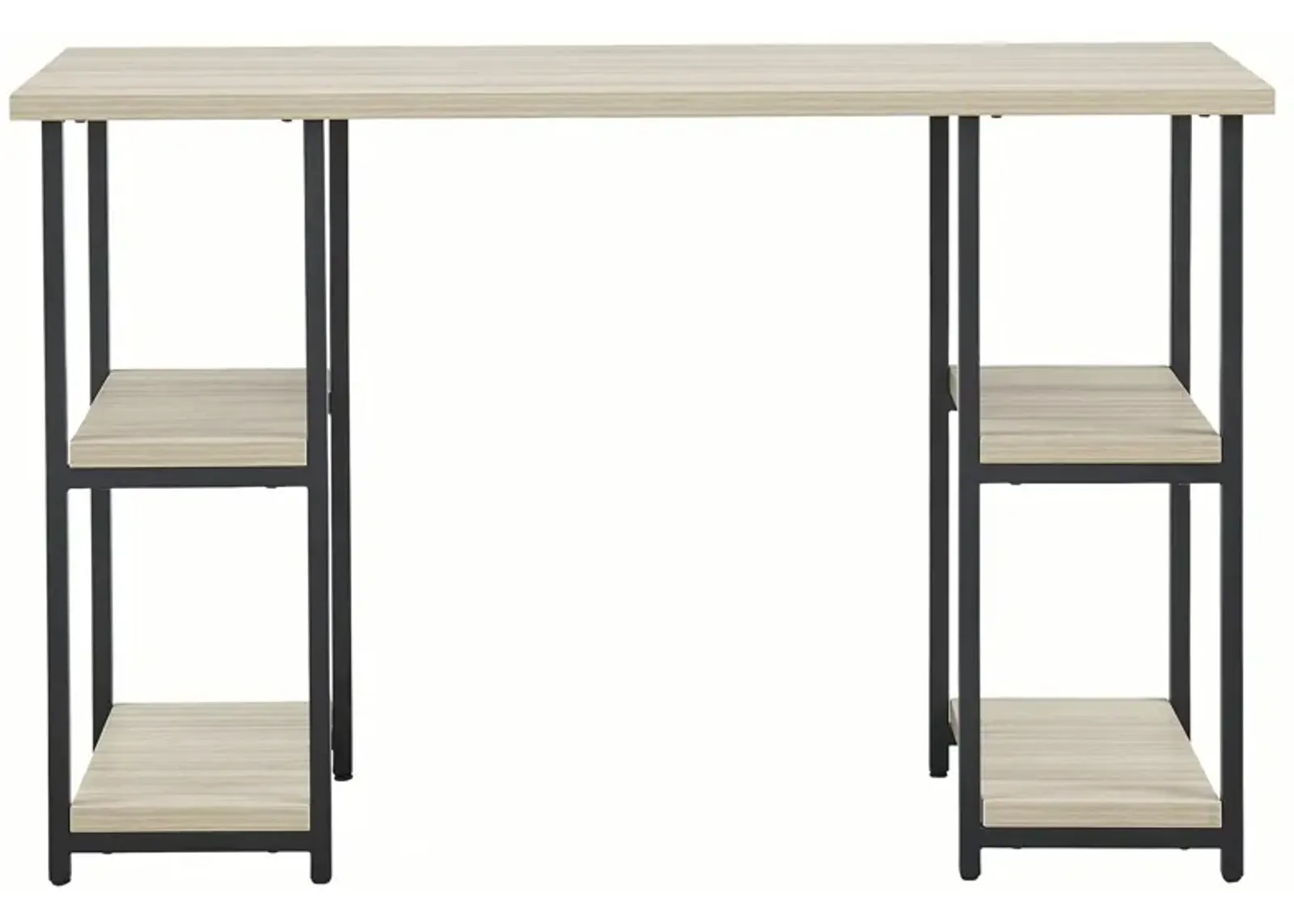 Waylowe 48" Home Office Desk in Natural/Black by Ashley Express