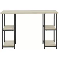 Waylowe 48" Home Office Desk in Natural/Black by Ashley Express