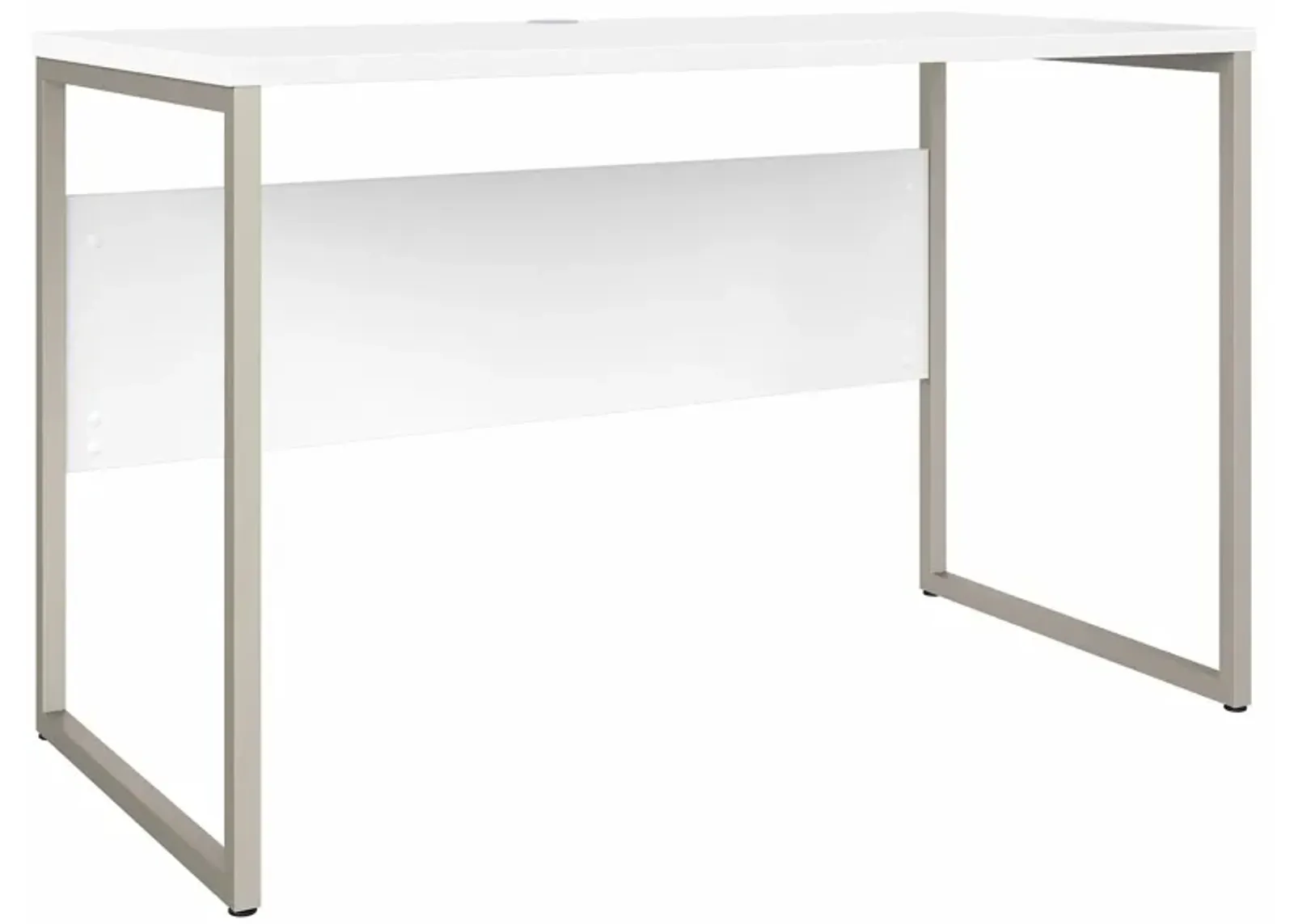 Steinbeck Computer Desk in White by Bush Industries